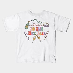 Cheers to the New Year New Year Kids T-Shirt